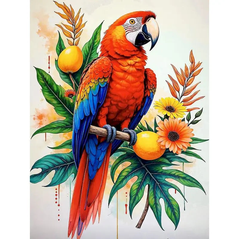 GATYZTORY Paint By Number Animals DIY Frame Coloring By Number Birds Drawing On Canvas For Adults Unique Gift Home Decoration