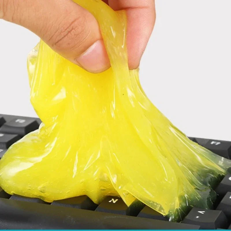 Car Cleaning Gel Slime Voor Reinigingsmachine Auto Vent Wasstraat Interieur Dust Remover Lijm Toetsenbord Vuil cleaner