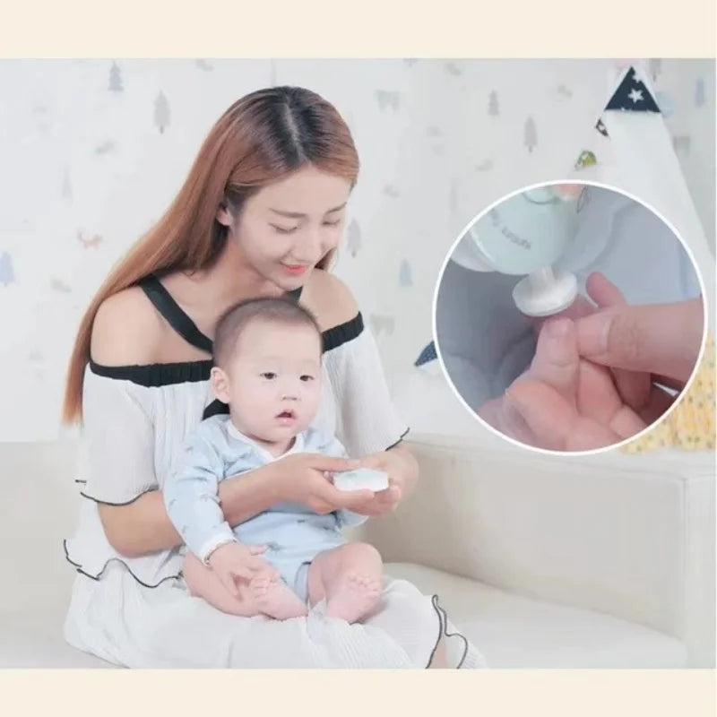 Tondeuse électrique bébé 💅 – Kit manucure pour nouveau-né ✅