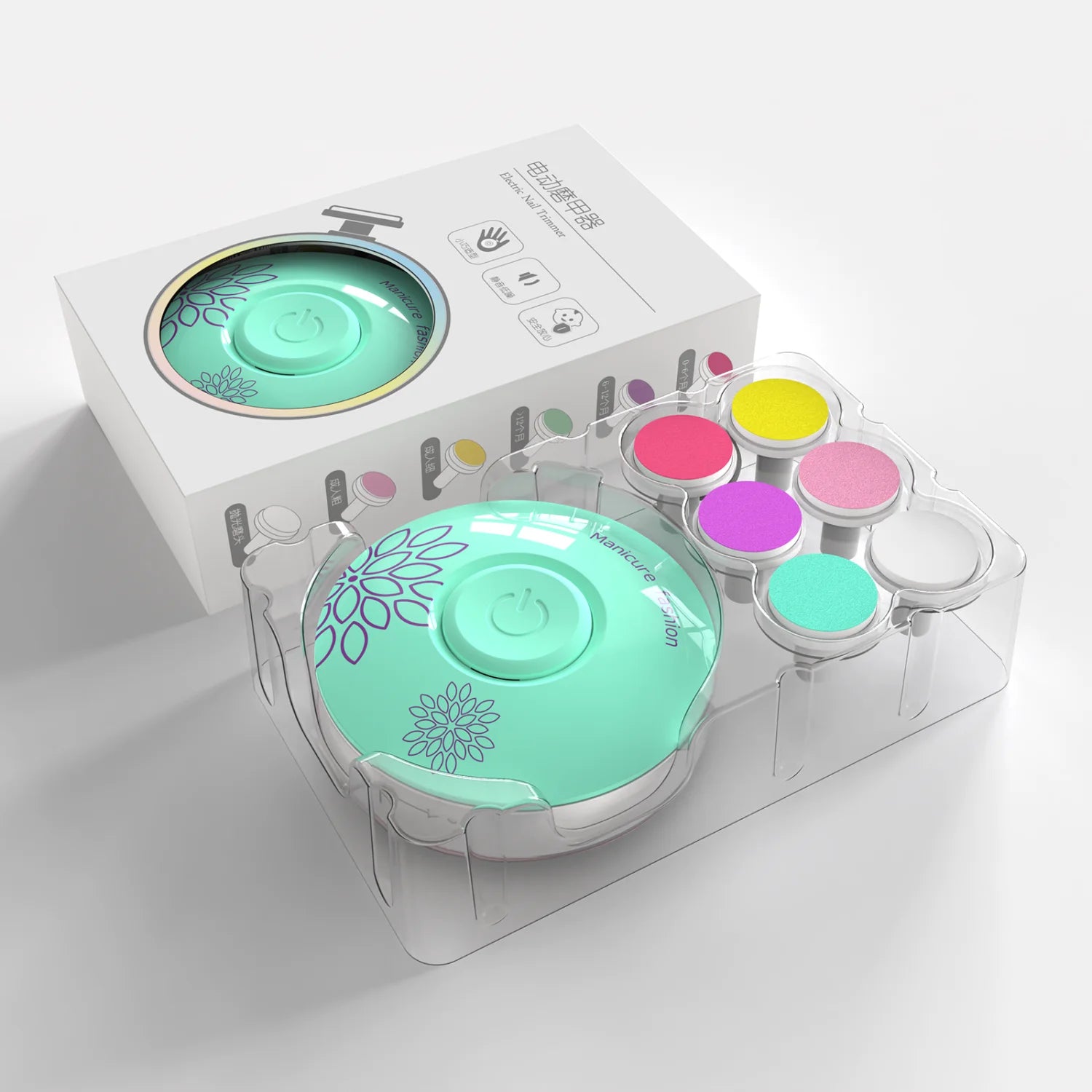 Tondeuse électrique bébé 💅 – Kit manucure pour nouveau-né ✅