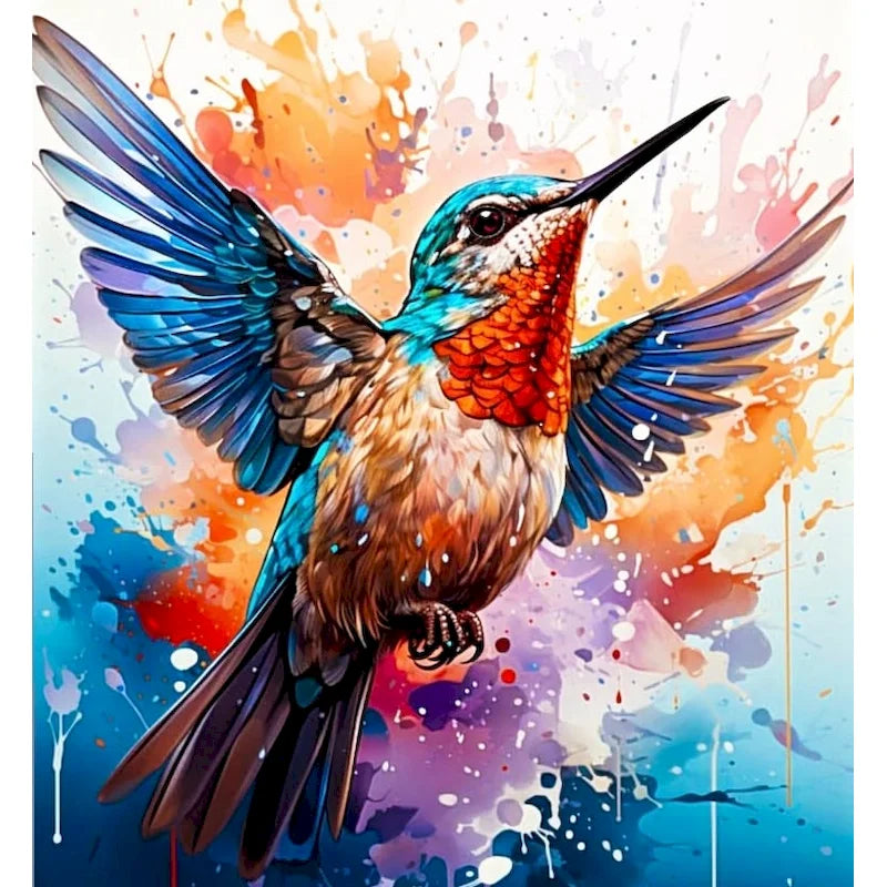 GATYZTORY Paint By Number Animals DIY Frame Coloring By Number Birds Drawing On Canvas For Adults Unique Gift Home Decoration