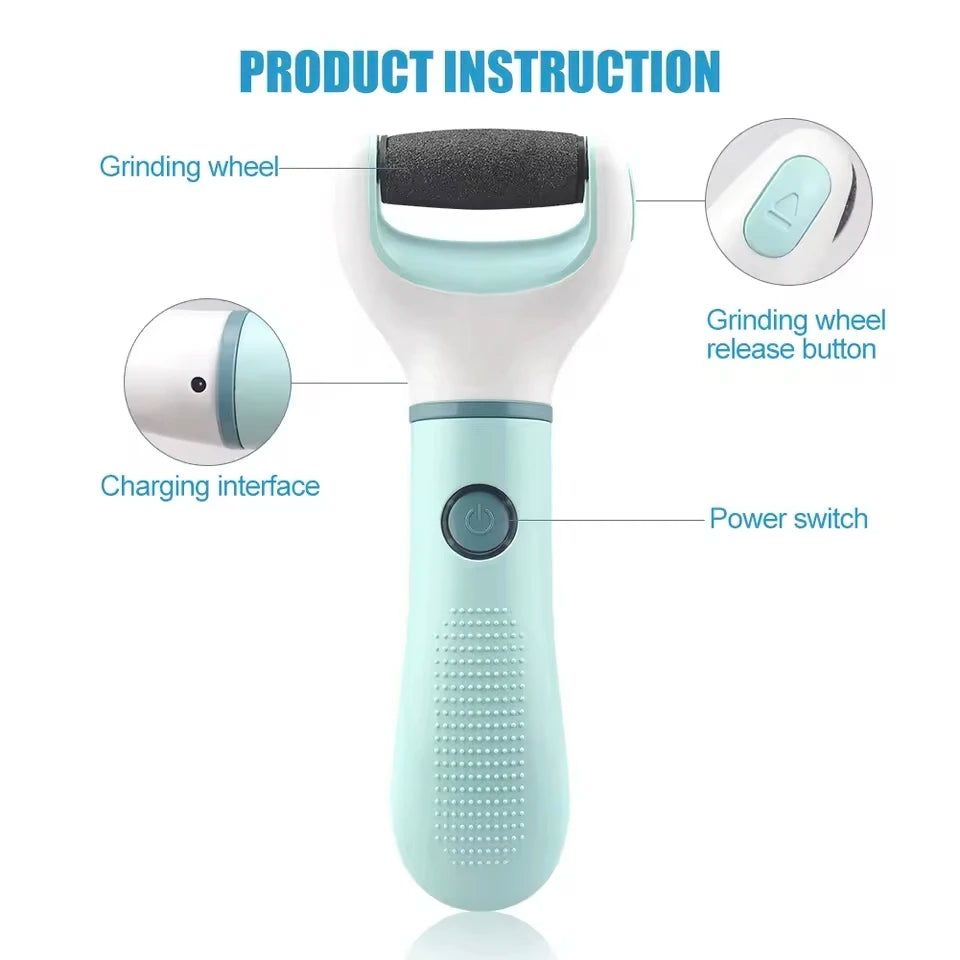 Ponceuse électrique pour pieds ⚡🦶