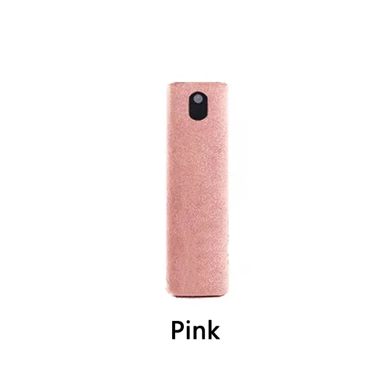 2 in 1 Screen Cleaner Spray Bottle Computer Cellphone Screen Cleaner with Microfiber Cloth Set Cleaning Tools Cleaning Supplies
