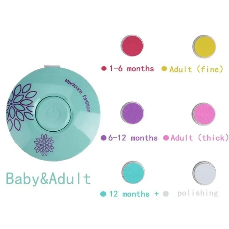 Tondeuse électrique bébé 💅 – Kit manucure pour nouveau-né ✅