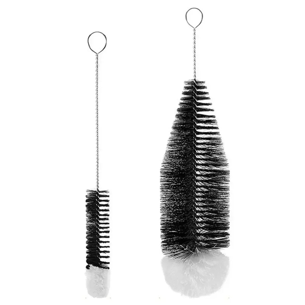 Drink Wineglass Bottle Cup Cleaning Soda Stream Bottle Brush With Beechwood Handle Glassware Jars Cleaner Kitchen Cleaning Tool