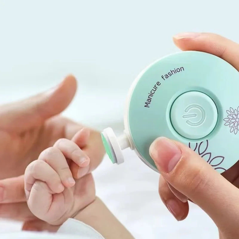 Tondeuse électrique bébé 💅 – Kit manucure pour nouveau-né ✅