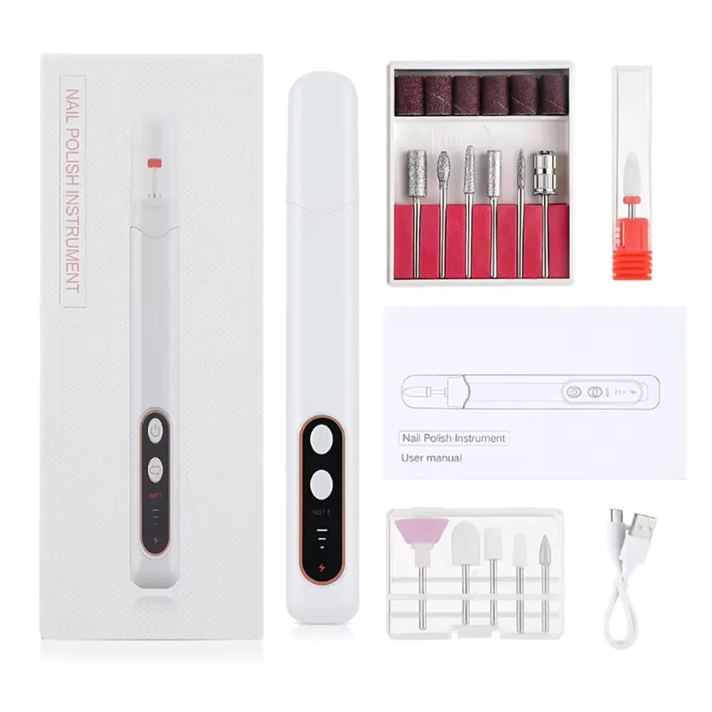 Perceuse à ongles 6-en-1 sans fil 💅