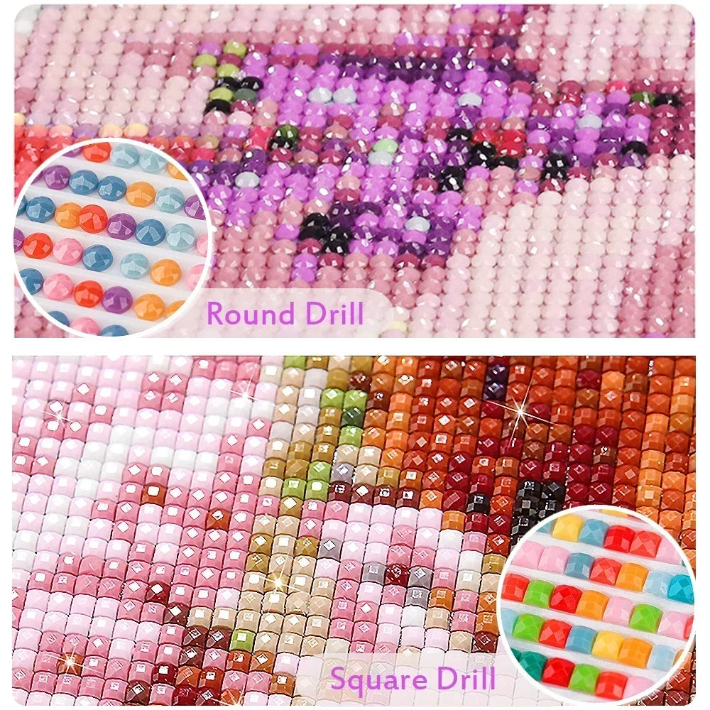 🛶 Diamond Painting – Venise barques sous pont