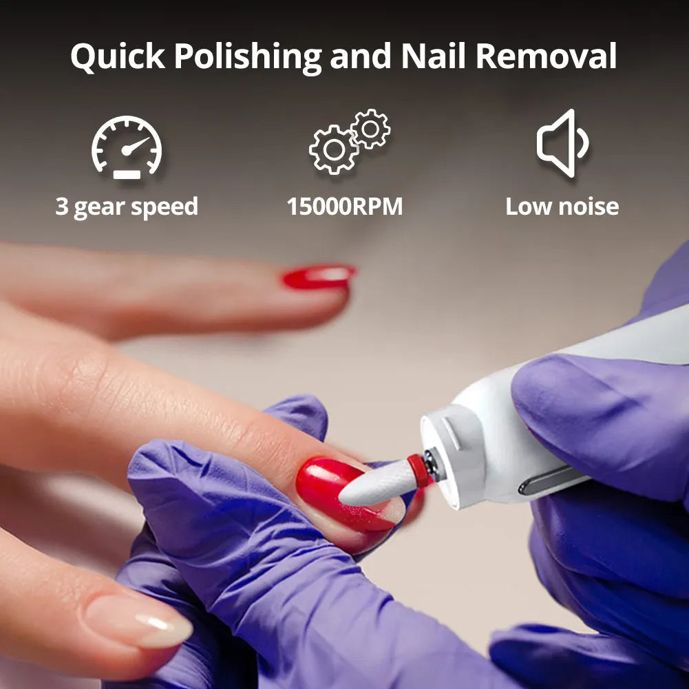 Perceuse à ongles 6-en-1 sans fil 💅