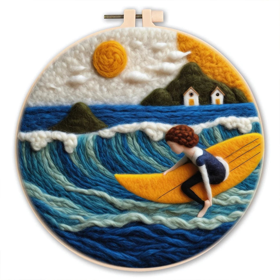 Kit de feutrage à l’aiguille a faire