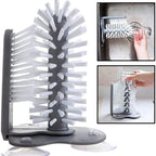 Sink Water Bottle Cleaning Brush Glass Cup Brush Goblet Mugs Cleaner Strong Suction Lazy Clean Brush Cup Glass Bar Kitchen Tools