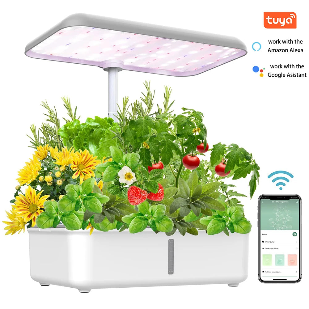 Système hydroponique Wi-Fi avec LED 💧