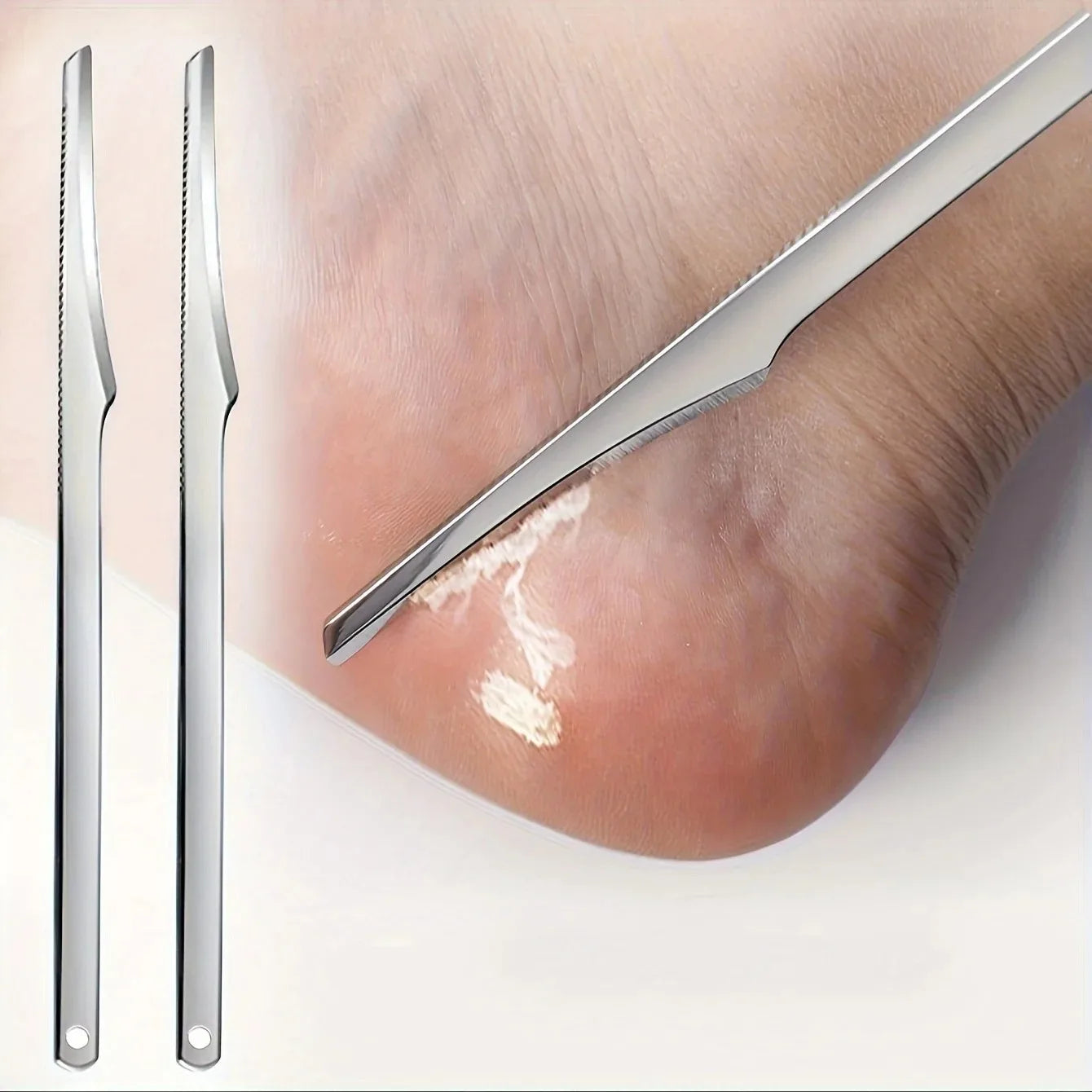 Râpe et grattoir pour callosités et ongles 🦶