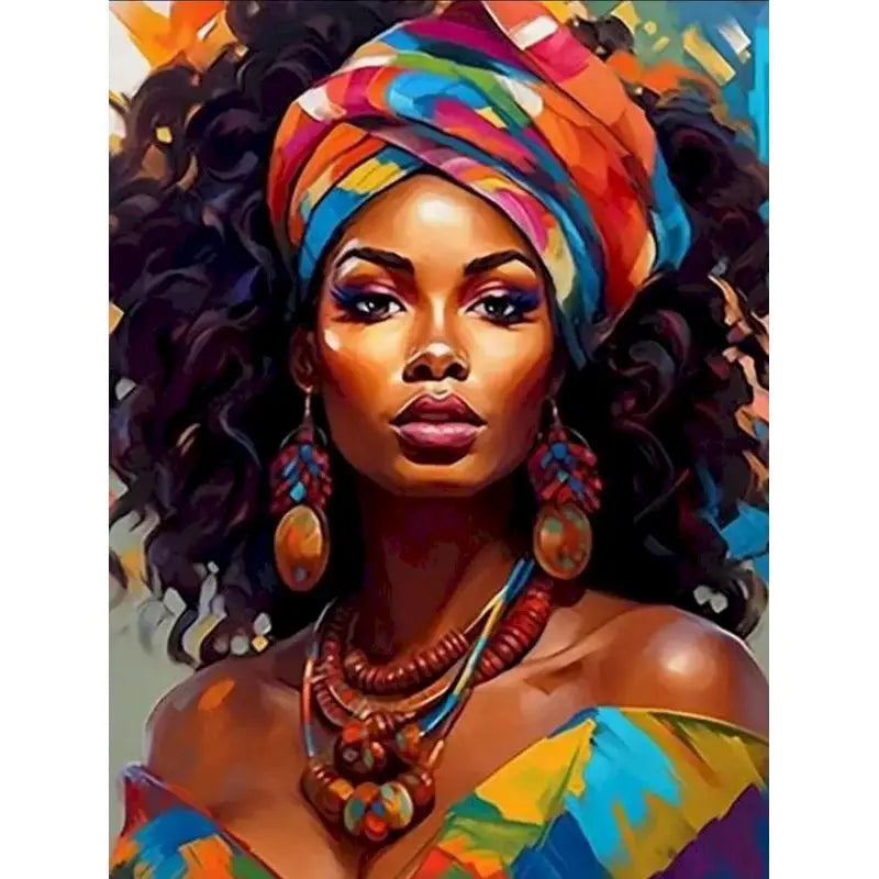 GATYZTORY Diy Painting By Numbers Kits For Adults Abstract Figure Marker By Numbers Handpainted Kits For Personalized Gift