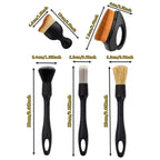 4-5PCS Car Detailing Brush Set Air Conditioning Vent Clean Crevice Sweep Dust Duster Auto Interior with Brush Car Wash Tool Set
