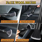 4-5PCS Car Detailing Brush Set Air Conditioning Vent Clean Crevice Sweep Dust Duster Auto Interior with Brush Car Wash Tool Set