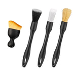 4-5PCS Car Detailing Brush Set Air Conditioning Vent Clean Crevice Sweep Dust Duster Auto Interior with Brush Car Wash Tool Set