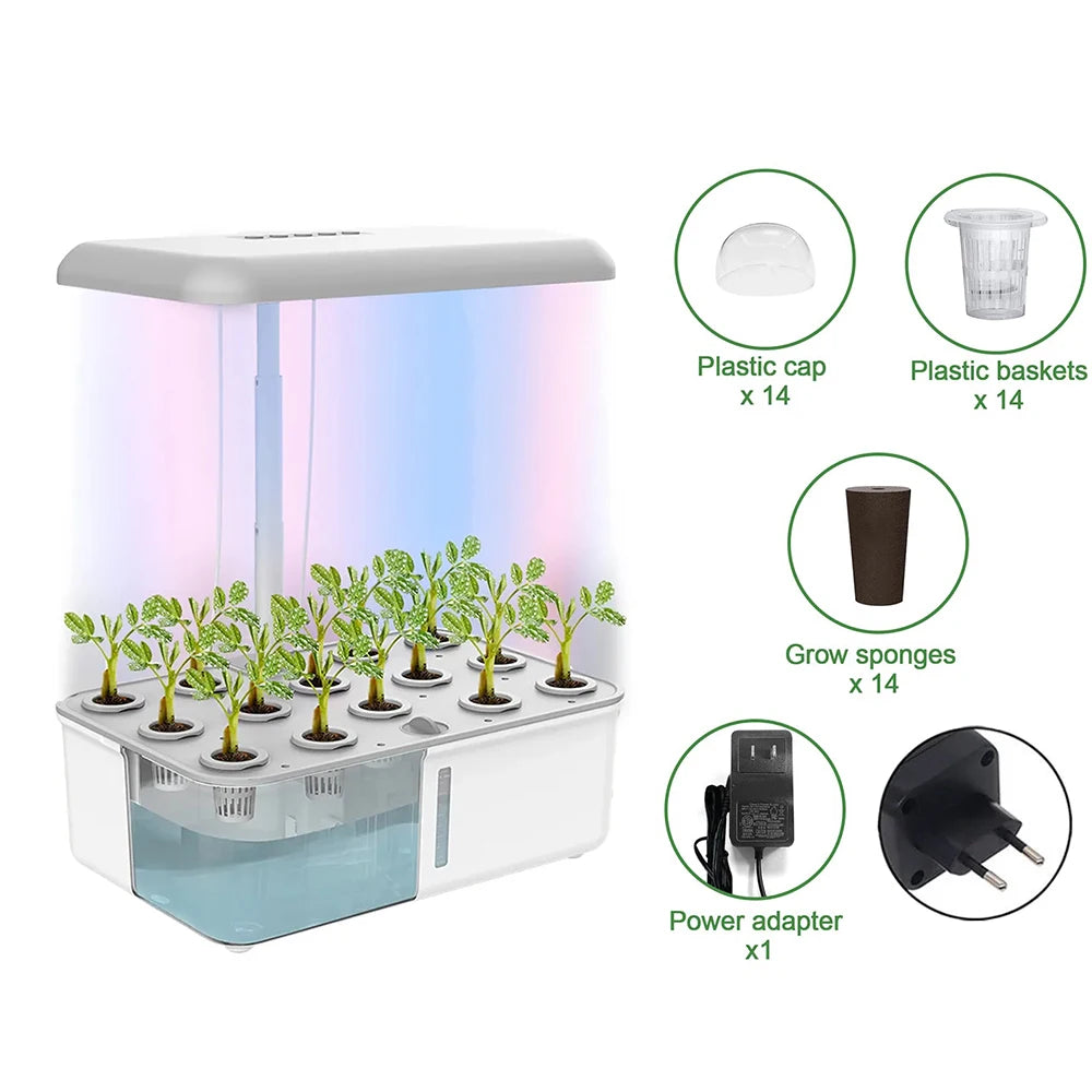 Système hydroponique Wi-Fi avec LED 💧