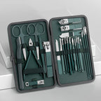 Kit manucure et pédicure 7/13/24 pcs ✂️ – Coupe-ongles et ciseaux inox ✅