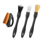 4-5PCS Car Detailing Brush Set Air Conditioning Vent Clean Crevice Sweep Dust Duster Auto Interior with Brush Car Wash Tool Set
