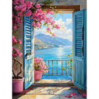 GATYZTORY Acrylic Paint By Numbers For Adults City Landscape HandPainted Painting By Numbers Unique Gift Home Decor