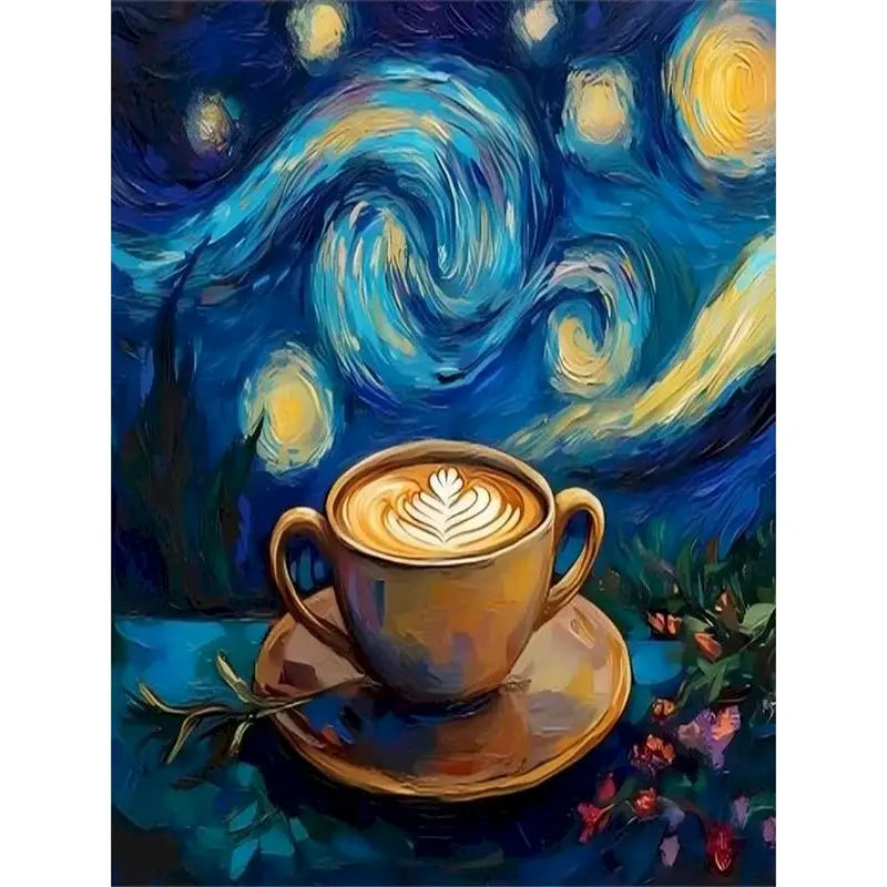 GATYZTORY Diy Painting By Numbers Kits For Adults Abstract Figure Marker By Numbers Handpainted Kits For Personalized Gift