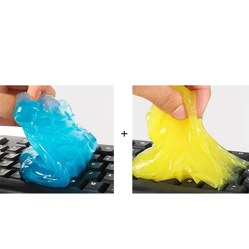 Car Cleaning Gel Slime Voor Reinigingsmachine Auto Vent Wasstraat Interieur Dust Remover Lijm Toetsenbord Vuil cleaner