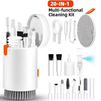 20 in 1 Laptop Keyboard Cleaning Tool Set Digital Camera Headset Mobile Phone Cleaner Kit Earphones Cleaning Pen Keycap Puller